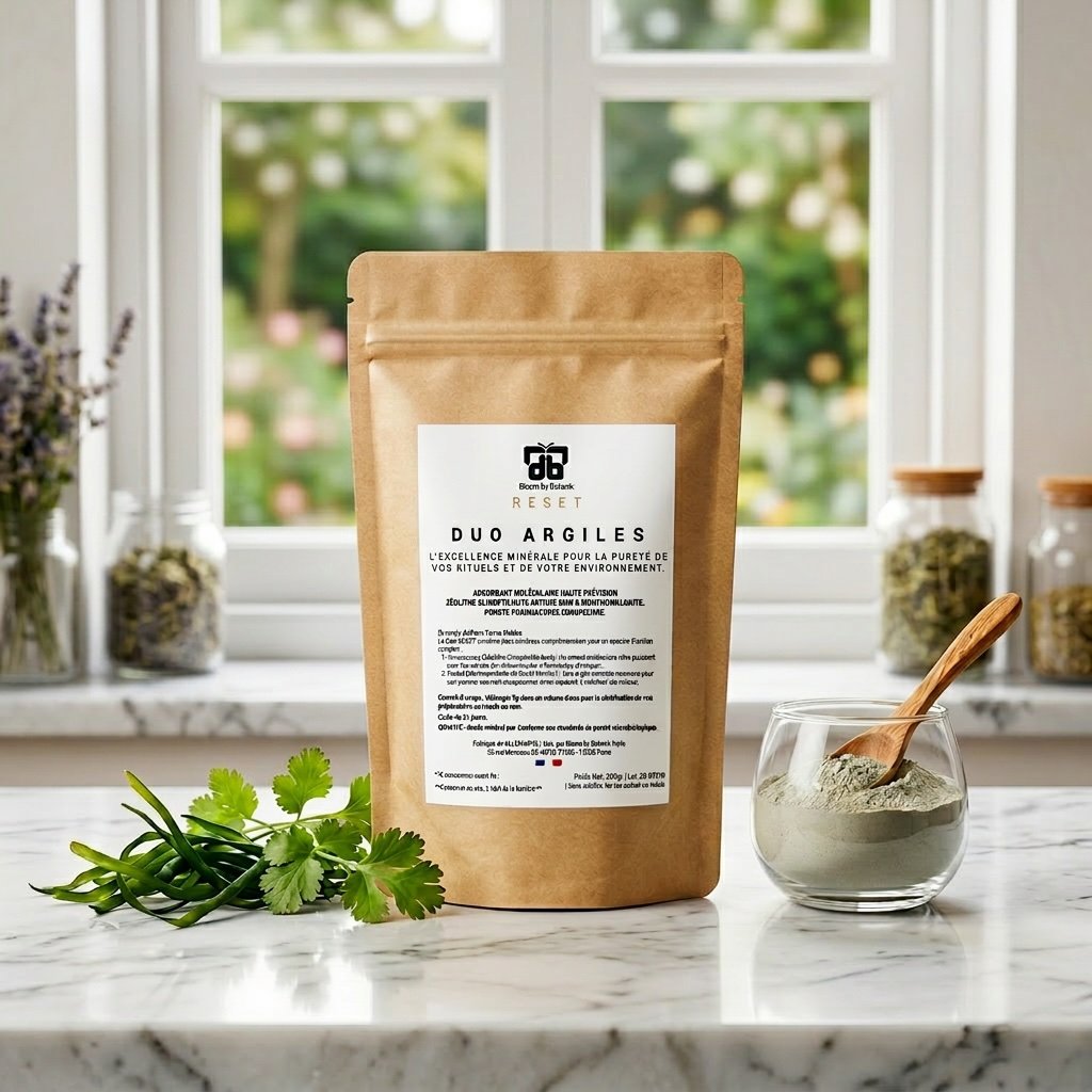 Argiles Duo Zeolithe Bentonite - Cure détox et reset homéostasique Bloom by BotaniK